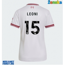 Liverpool Giovanni Leoni #15 Gostujuci Dres za Ženska 2026-27 Kratak Rukav